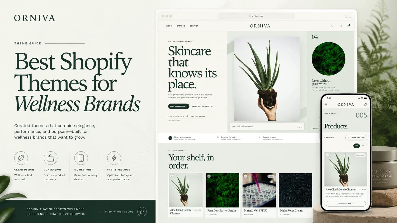 Best Shopify Themes for Wellness & Self-Care Brands
